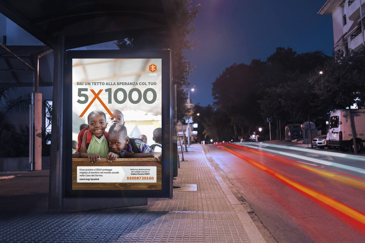 Immagine della campagna Cesvi 5x1000
